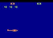 Combat for Atari 2600 - One large plane against three small ones...