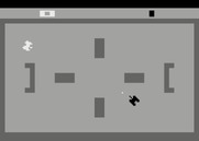 Combat for Atari 2600 - The black tank is in trouble...
