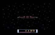 Cosmic Ark for Atari 2600 - My cosmic ark has been hit and explodes!