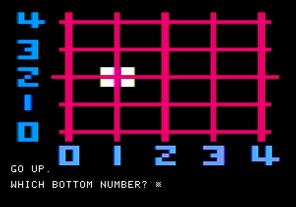 Bumble Games Apple II Screenshot: Here's a clue after my first guess.