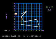 Bumble Games for Apple II - Drawing a whale.