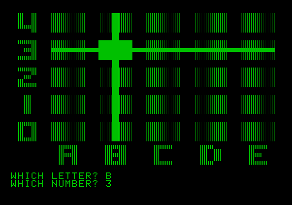 Bumble Games Apple II Screenshot: Searching for the butterfly...