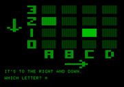 Bumble Games for Apple II - Some clues are provided when you guess wrong.
