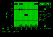 Bumble Games for Apple II - Tic Tac Toc is a two player game.