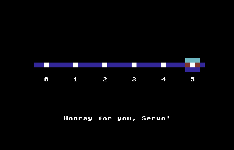 Bumble Games Commodore 64 Screenshot: 5 is a correct guess!