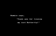 Bumble Games for Commodore 64 - Each game has a departing message while the main menu is loaded.
