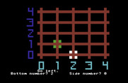 Bumble Games for Commodore 64 - Clues are provided to help you locate Bumble's cousin.