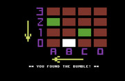 Bumble Games for Commodore 64 - I found the Bumble!