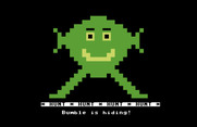 Bumble Games for Commodore 64 - Bumble is hiding!