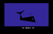 Bumble Games for Commodore 64 - Here's the completed whale...