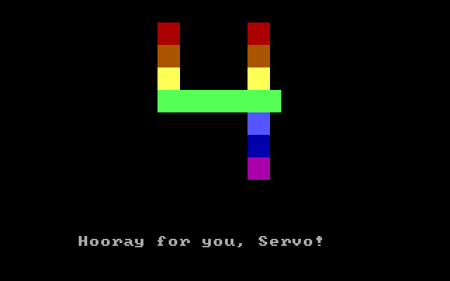 Bumble Games IBM PC/Compatibles Screenshot: A correct guess!