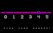 Bumble Games for IBM PC/Compatibles - Find Your Number introduction.