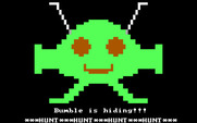 Bumble Games for IBM PC/Compatibles - Bumble is Hiding introduction.