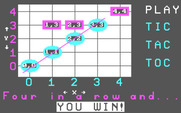 Bumble Games for IBM PC/Compatibles - Tic Tac Toc game introduction.