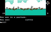 Dallas Quest, The for IBM PC/Compatibles - Out in the pasture.