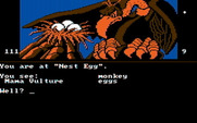 Dallas Quest, The for IBM PC/Compatibles - Mama looks mean, it may be dangerous to take the eggs!