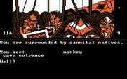 Dallas Quest, The for IBM PC/Compatibles - You are surrounded by cannibal natives...what do you do?