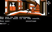 Dallas Quest, The for IBM PC/Compatibles - Exploring the house...there's an envelope here!