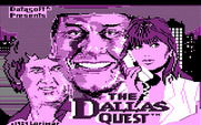 Dallas Quest, The for IBM PC/Compatibles - Loading screen.