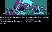 Dallas Quest, The for IBM PC/Compatibles - How can I calm the rampaging hippos?