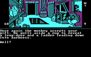 Dallas Quest, The for IBM PC/Compatibles - The monkey helps out once again...