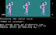 Dallas Quest, The for IBM PC/Compatibles - A dance number? Why not!