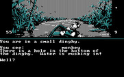 Dallas Quest, The for IBM PC/Compatibles - This boat will sink if I don't do something fast...