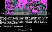 Dallas Quest, The for IBM PC/Compatibles - The natives are impressed, for the moment...