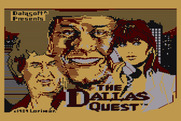 Dallas Quest, The for Atari 8-bit - Loading screen.