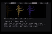 Dallas Quest, The for Atari 8-bit - A song and dance number? Why not!