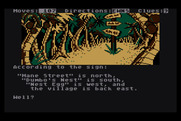 Dallas Quest, The for Atari 8-bit - Another crossroads...