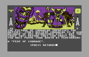 Dallas Quest, The for Commodore 64 - The natives are impressed, for now...