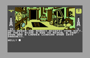 Dallas Quest, The for Commodore 64 - The monkey helps out again...