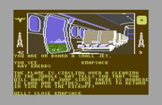 Dallas Quest, The for Commodore 64 - I guess it's time to jump out of this plane...