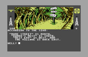 Dallas Quest, The for Commodore 64 - According to the sign...