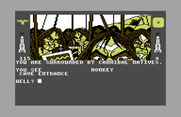 Dallas Quest, The for Commodore 64 - You are surrounded by cannibal natives...what do you do?