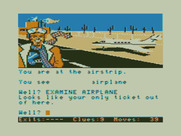 Dallas Quest, The for TRS-80 Color Computer - An airplane! This could help...