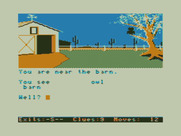 Dallas Quest, The for TRS-80 Color Computer - Near the barn...