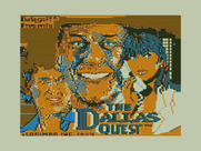 Dallas Quest, The for TRS-80 Color Computer - Title screen.