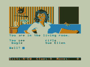 Dallas Quest, The for TRS-80 Color Computer - Game start.