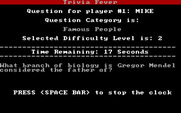 Trivia Fever for IBM PC/Compatibles - Here's the question...