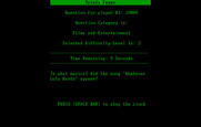 Trivia Fever for IBM PC/Compatibles - And the next question is...