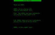 Trivia Fever for IBM PC/Compatibles - Let's setup the players now...