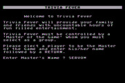 Trivia Fever for Atari 8-bit - Welcome to the game! Who will be the trivia master?