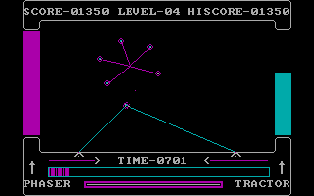High Orbit IBM PC/Compatibles Screenshot: All but the last piece is in place...
