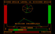 High Orbit for IBM PC/Compatibles - Game over.