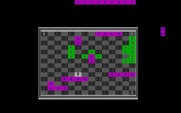El-Ixir for IBM PC/Compatibles - The white highlighted block will have the arrow move direction until time runs out...select one quickly!