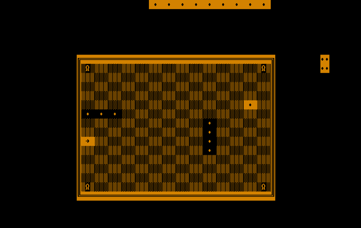 El-Ixir IBM PC/Compatibles Screenshot: Game start.
