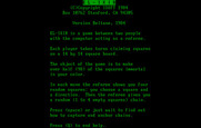 El-Ixir for IBM PC/Compatibles - Start of the game instructions.
