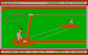 Dave Winfield's Batter Up! for IBM PC/Compatibles - Press space for a pitch...